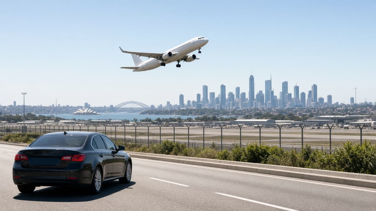 Private airport transfer for business travel